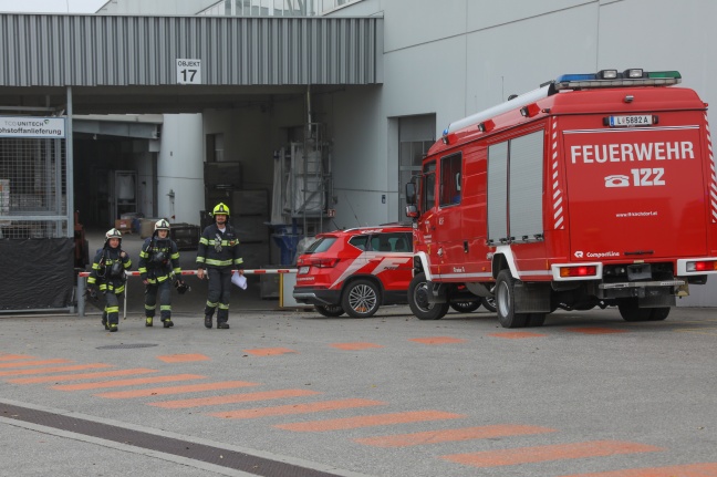 Einsatz nach gemeldetem Gasaustritt bei Unternehmen in Kirchdorf an der Krems
