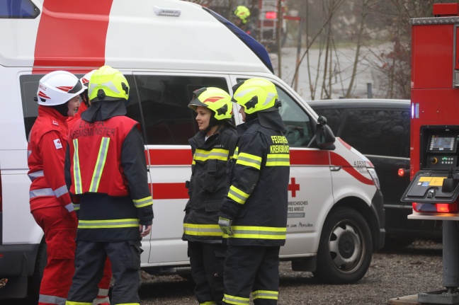 Brand in einem Gewerbebetrieb in Kremsmünster