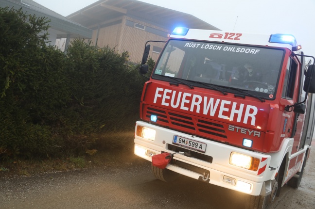 Personenrettung: Frau geriet in Ohlsdorf in Förderschnecke einer Hackschnitzelheizungsanlage
