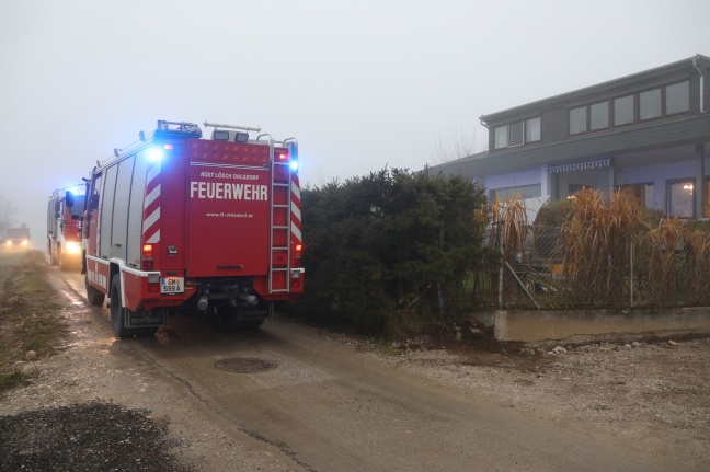 Personenrettung: Frau geriet in Ohlsdorf in Förderschnecke einer Hackschnitzelheizungsanlage