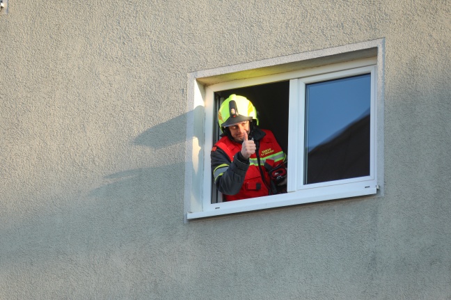 Brand in einer Wohnung in Kremsmünster fordert einen Verletzten