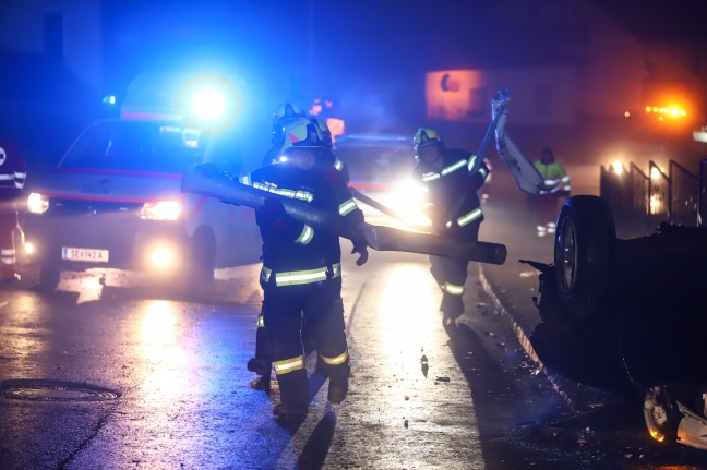 Verkehrsunfall in Pfarrkirchen bei Bad Hall fordert einen Schwerverletzten