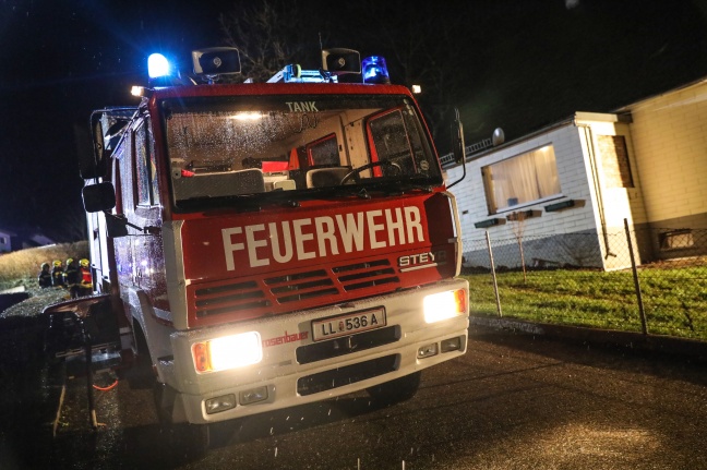 Vierter Brand: Neuerlicher Einsatz der Feuerwehr bei selbem Einfamilienhaus in Hargelsberg