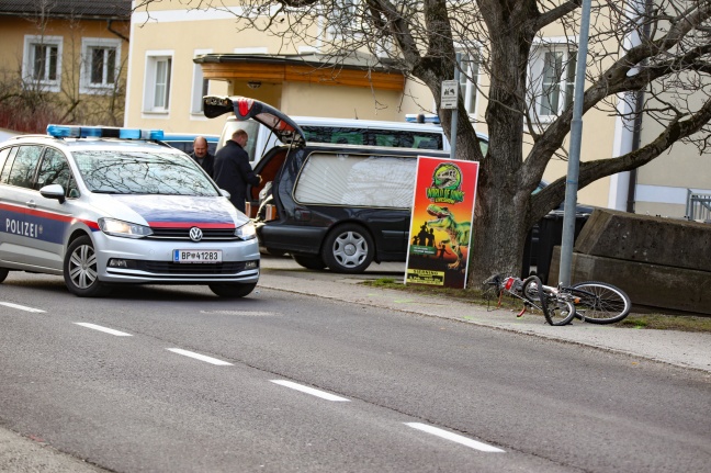Tödlicher Verkehrsunfall mit Radfahrer in Sierning