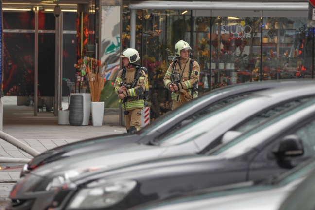 Casino- und Hotelgebäude in Linz-Innere Stadt wegen Brand evakuiert