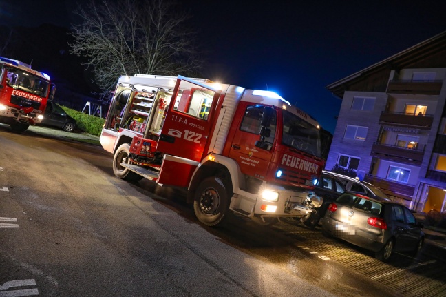 Kinderwagen angezündet: Brand im Keller eines Mehrparteienwohnhauses in Molln