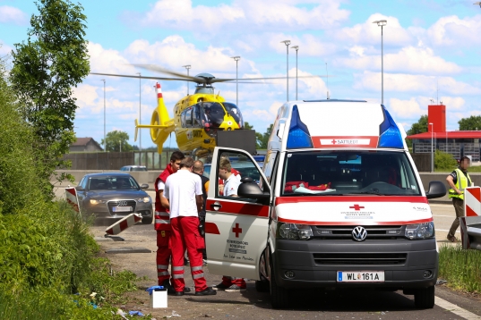 Tödlicher Verkehrsunfall auf der Westautobahn bei Eberstalzell