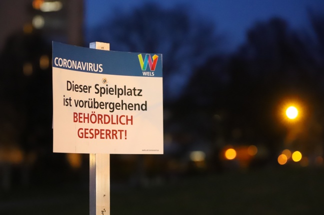 Covid-19: Verwirrung um gesperrte Spielplätze und Parks - Bisher 378 Infektionen in Oberösterreich