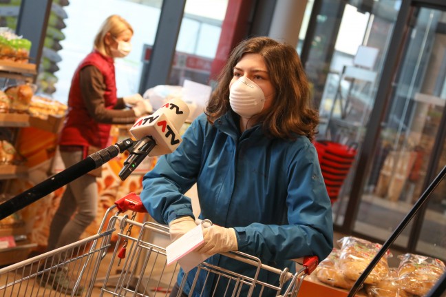 Covid-19: Ausgabe von Schutzmasken in Supermärkten gestartet