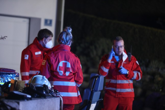 Vier Verletzte bei nächtlichem Brand in Waizenkirchen