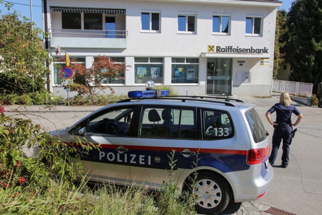 Sechsfache Raubserie auf mehrere Bankfilialen - zwei davon in Oberösterreich - geklärt