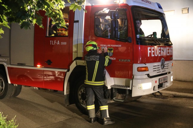 Schnelle Entwarnung nach gemeldetem Brand in einem Wohnhaus in Gallspach
