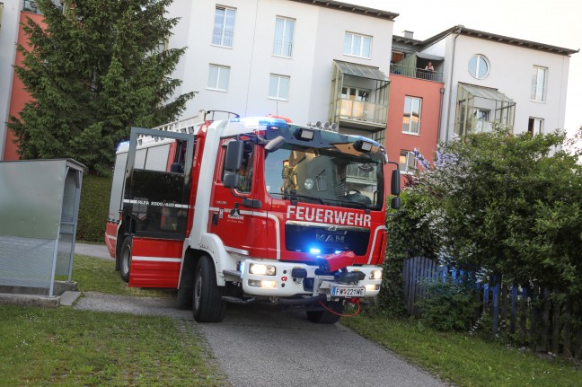 Fettbrand in einer Küche einer Mehrparteienhauswohnung in Wels-Lichtenegg fordert zwei Verletzte