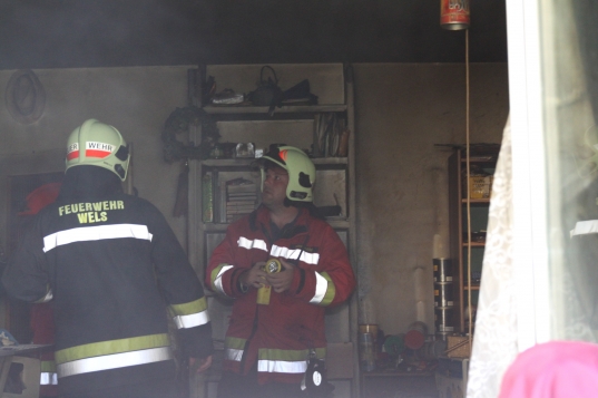Neuerlicher Wohnungsbrand in einer Mehrparteienhauswohnung in Wels-Lichtenegg