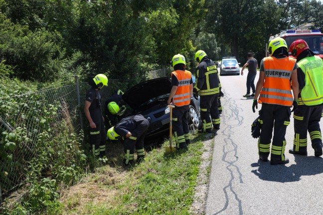 Zwei Verletzte bei Verkehrsunfall in Steinerkirchen an der Traun