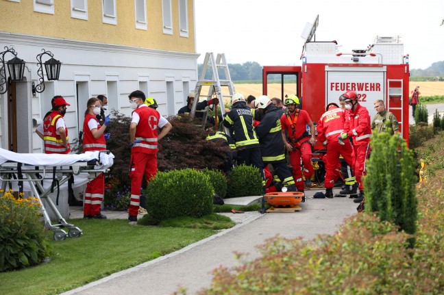 Sturz in Brunnenschacht: Mann bei Reparaturarbeiten in Schiedlberg tödlich verunglückt