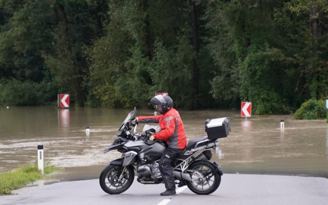 Sinkende Pegel: Hochwassersituation in Oberösterreich entspannt sich