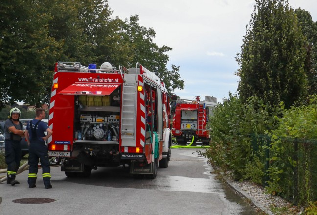Feldbrand am Stadtrand von Braunau am Inn von zwei Feuerwehren rasch unter Kontrolle gebracht