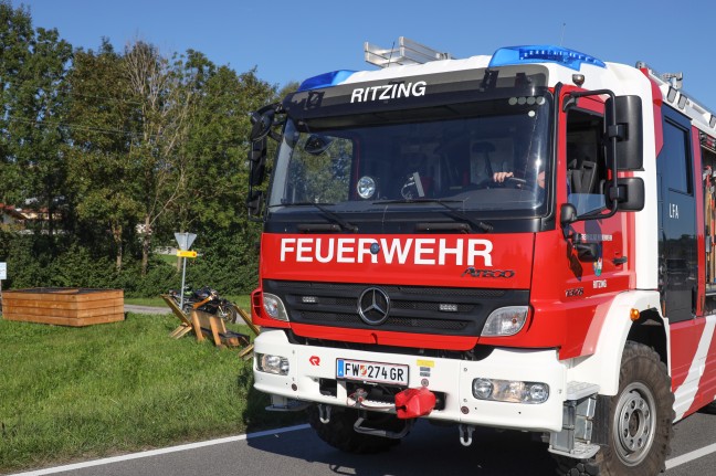 Tödlicher Motorradunfall: Motorradlenker (63) bei Kollision mit Traktor in Waizenkirchen tödlich verletzt