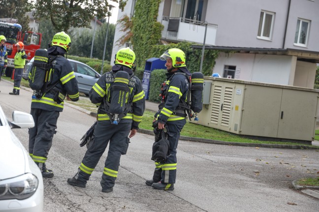 Brand in einer Trafostation in Marchtrenk sorgt für Stromausfall und Einsatz der Feuerwehr