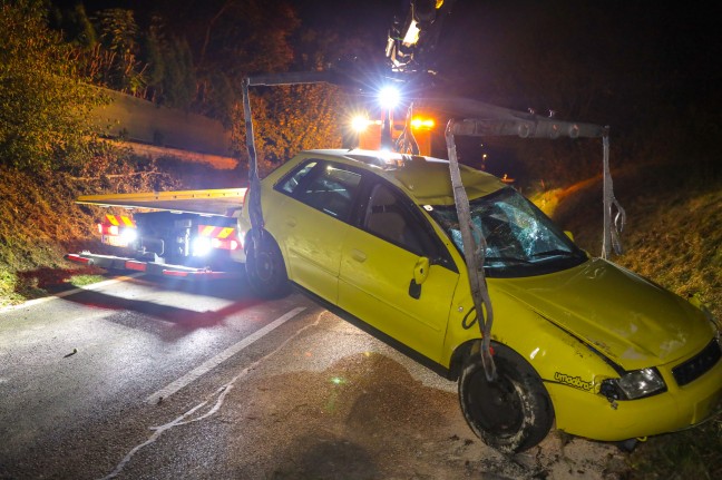 "My driving scares me too": Autoüberschlag in Wels-Oberthan fordert zwei Verletzte