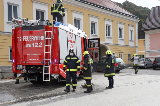 Küchenbrand in einer betreubaren Wohneinrichtung in Micheldorf in Oberösterreich