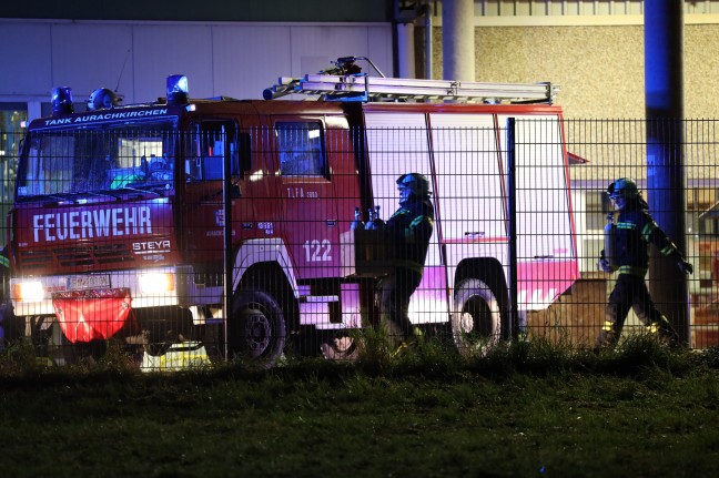 Drei Feuerwehren bei Brand in einer Filteranlage eines Unternehmens in Ohlsdorf im Einsatz