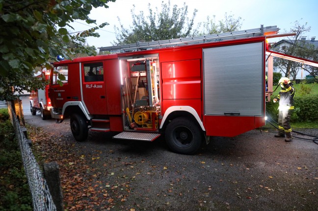Drei Feuerwehren bei ausgedehntem Küchenbrand in Vorchdorf im Einsatz
