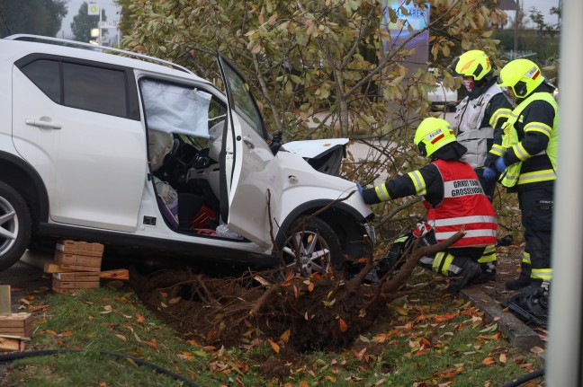 Schwerer Verkehrsunfall auf Pyhrnpass Straße bei Ried im Traunkreis