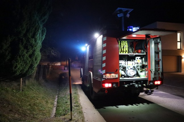 Vier Feuerwehren bei Personenrettung nach Forstunfall in Ried im Traunkreis im Einsatz