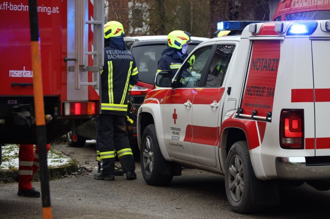 Altbauer bei landwirtschaftlichem Unfall auf Bauernhof in Bachmanning tdlich verletzt