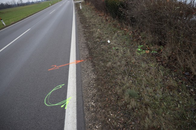 Tdlicher Verkehrsunfall: Fugnger (83) in Gunskirchen von Klein-LKW erfasst und tdlich verletzt