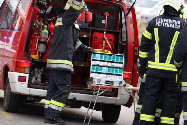 Gefahrstoffeinsatz nach Austritt von Schwefelhexafluorid bei Betrieb in Kirchdorf an der Krems