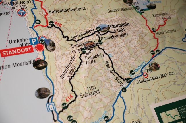Tödlicher Absturz am Traunstein in Gmunden