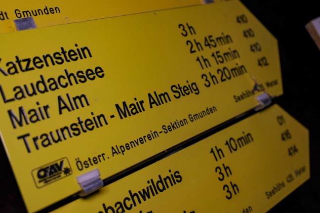 Tödlicher Absturz am Traunstein in Gmunden