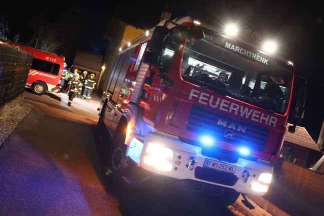 Feuerwehreinsatz: CO-Melder in einem Heizungskeller in Marchtrenk schlug irrtümlich Alarm