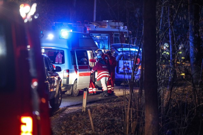 Tödlicher Verkehrsunfall im Aschachtal bei Stroheim