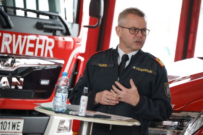 2.191 Einsätze: Jahresbilanz der Feuerwehr der Stadt Wels für 2020