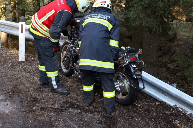Tödlicher Verkehrsunfall mit Motorrad bei St. Aegidi