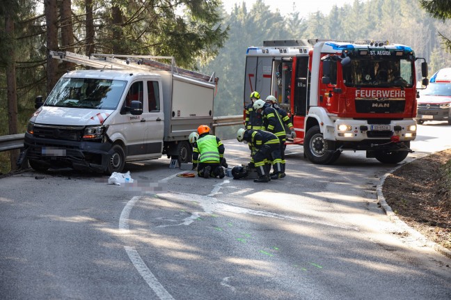 Tödlicher Verkehrsunfall mit Motorrad bei St. Aegidi
