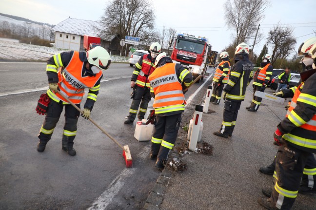 Auffahrunfall auf Innviertler Straße im Frühverkehr endet glimpflich