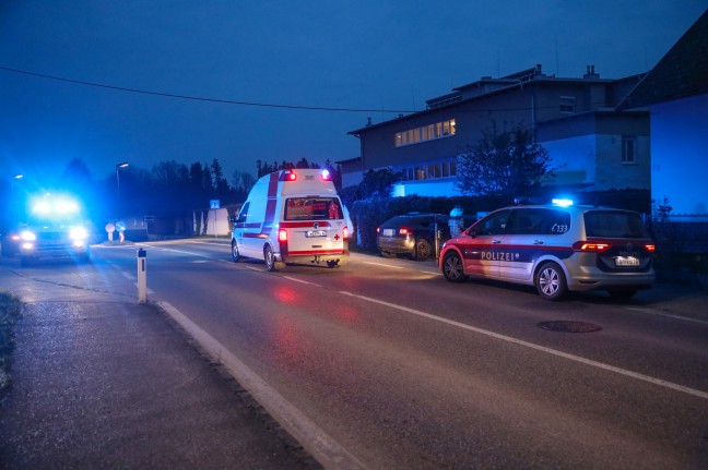 Notarzteinsatz nach Verkehrsunfall in Schleißheim