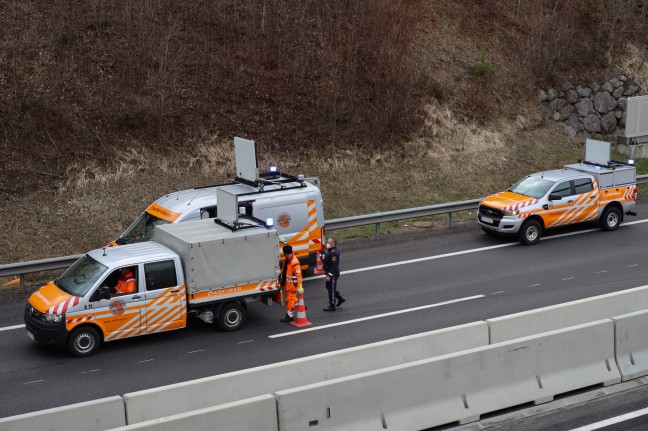 Schwerer Verkehrsunfall auf Pyhrnautobahn bei Spital am Pyhrn