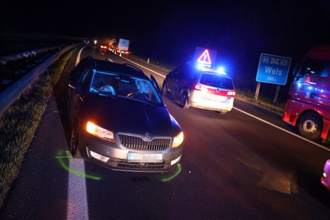 Fünf Verletzte: Geisterfahrerin verursacht schweren Unfall auf Innkreisautobahn bei Krenglbach