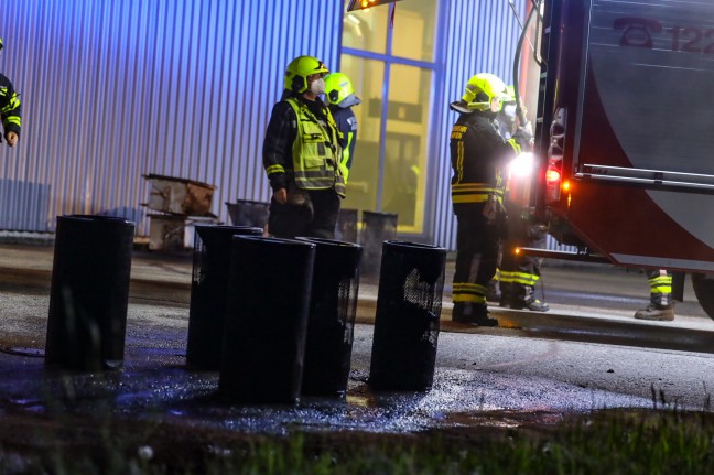Brand einer Absauganlage eines Stahlbauunternehmens in Neuhofen an der Krems