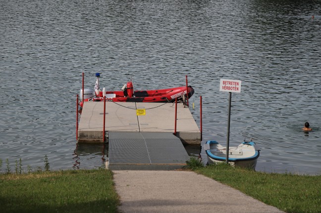 Nichtschwimmer wollte Nichtschwimmer aus Pleschinger See retten - Wasserrettung rettete letztlich beide