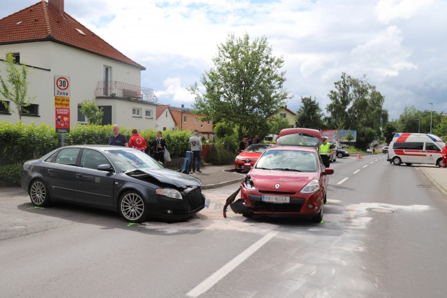 Verkehrsunfall in Gallneukirchen forderte mehrere Verletzte