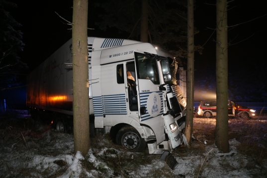 Schwerer LKW-Unfall auf der Westautobahn bei Allhaming