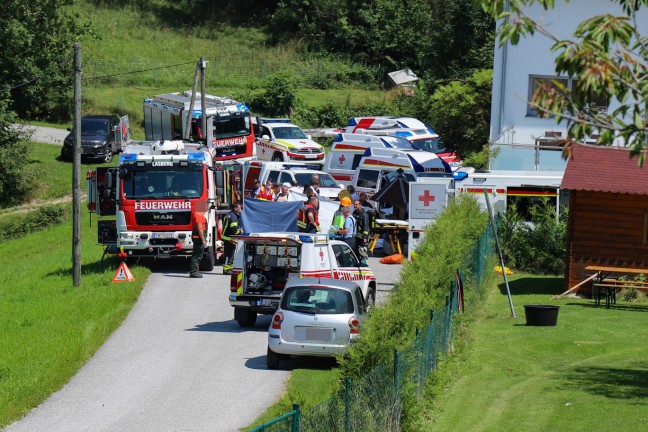 Beide Kinder (2 und 5) nach Kohlenmonoxid-Unfall in Lasberg im Universitätsklinikum Graz verstorben