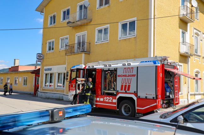 Brand in der Küche eines Restaurants in Micheldorf in Oberösterreich